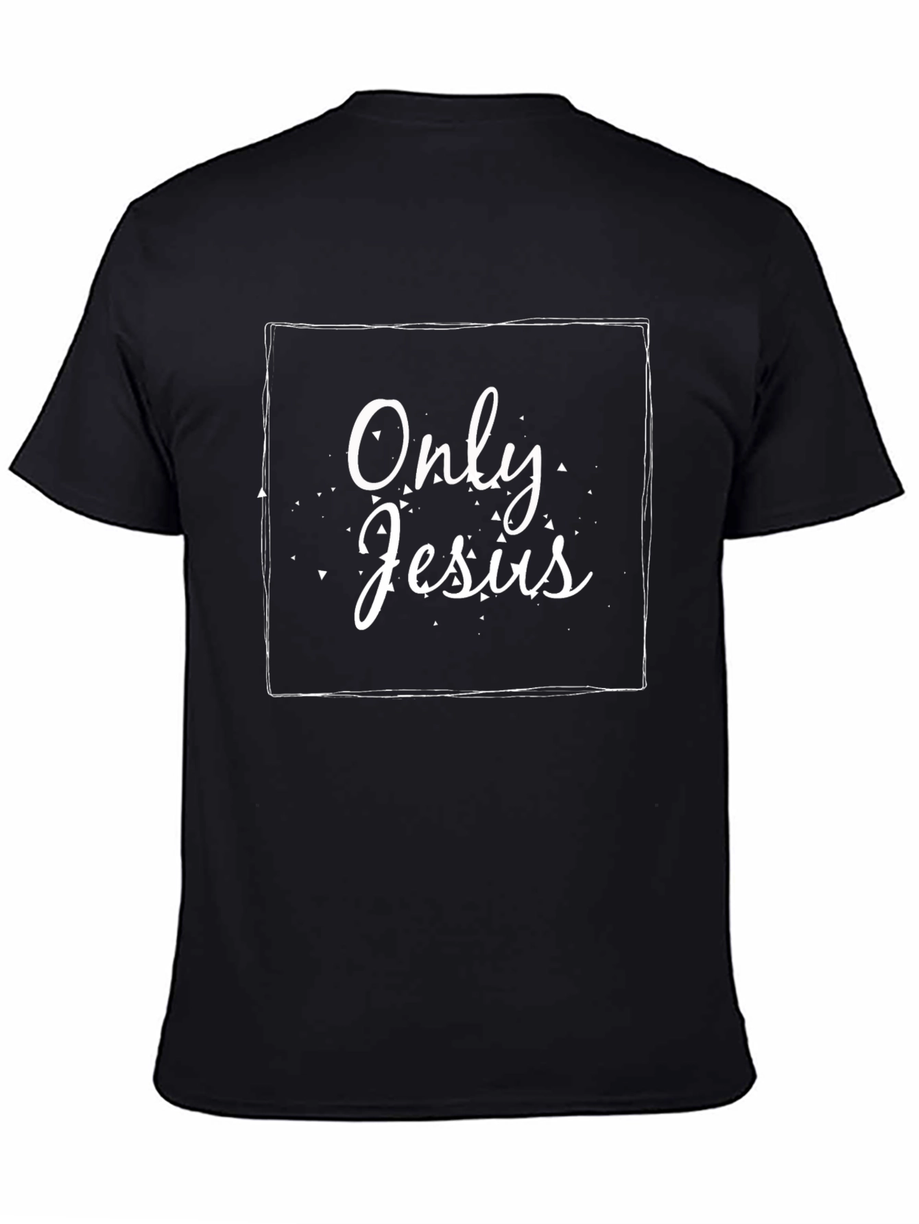 Only Jesus T-Shirt - Black Graphic Tee