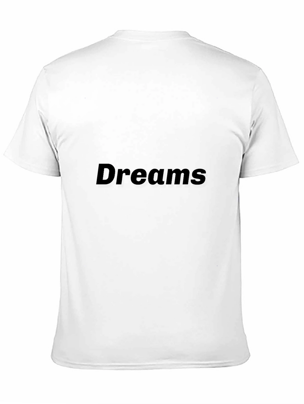 Dreams Black Graphic Tee - Stylish Comfort
