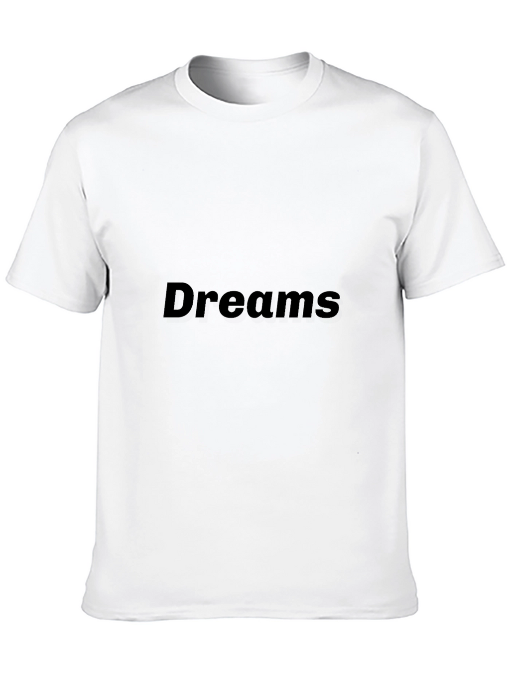 Dreams Black Graphic Tee - Stylish Comfort