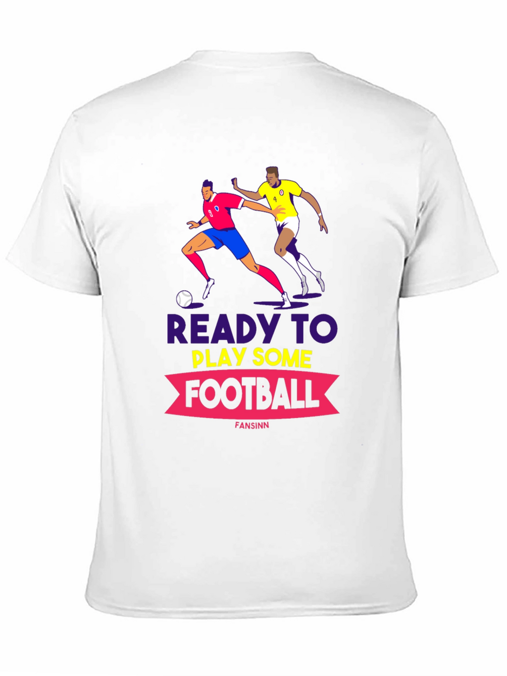 Ready to Play Football Graphic Tee