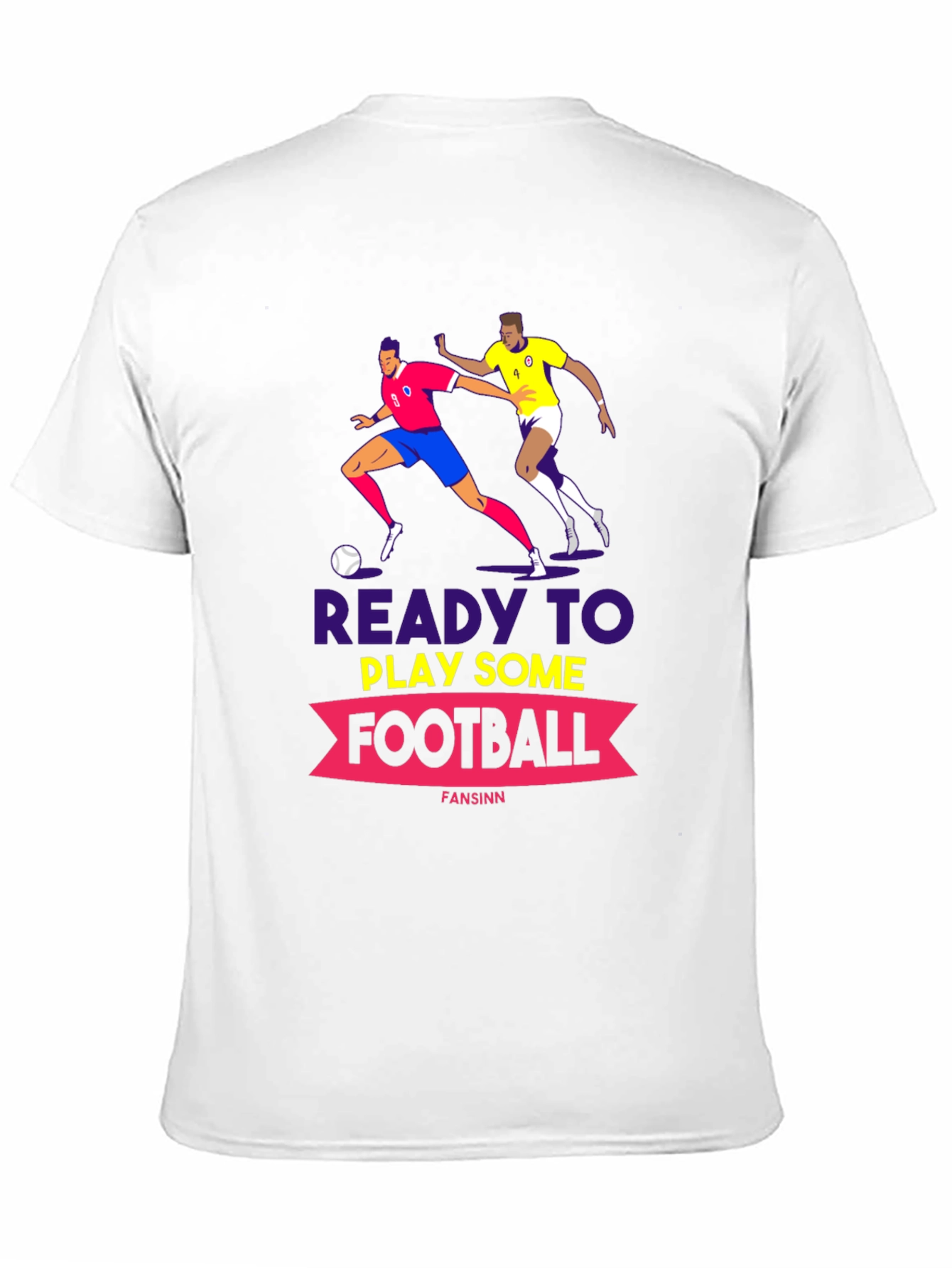 Ready to Play Football Graphic Tee
