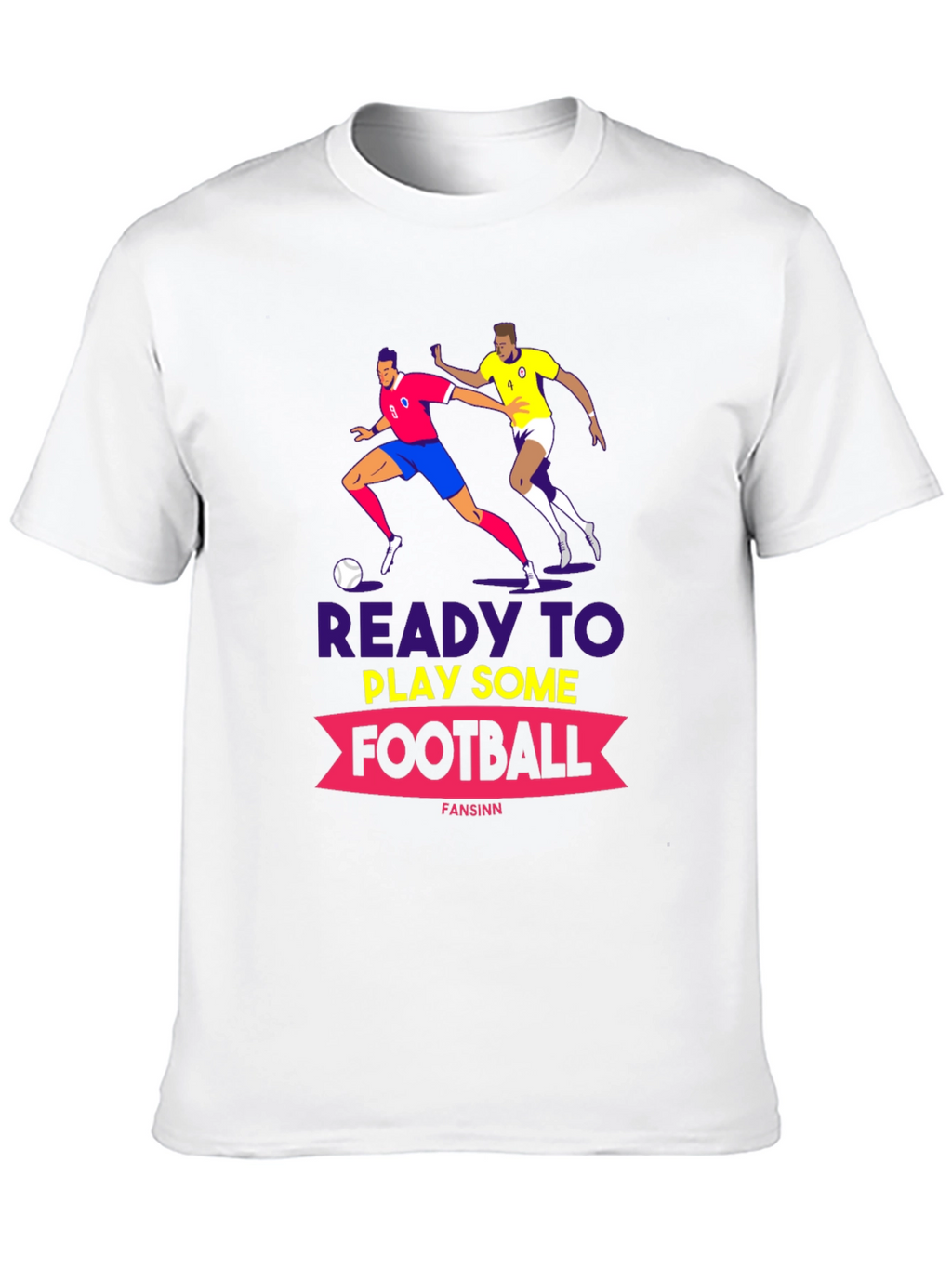 Ready to Play Football Graphic Tee