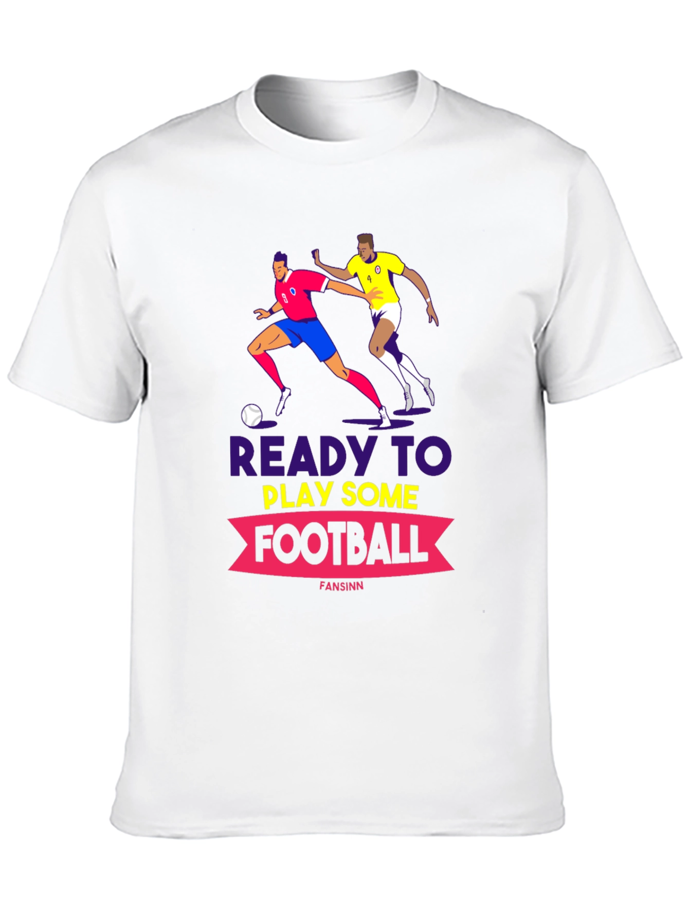 Ready to Play Football Graphic Tee