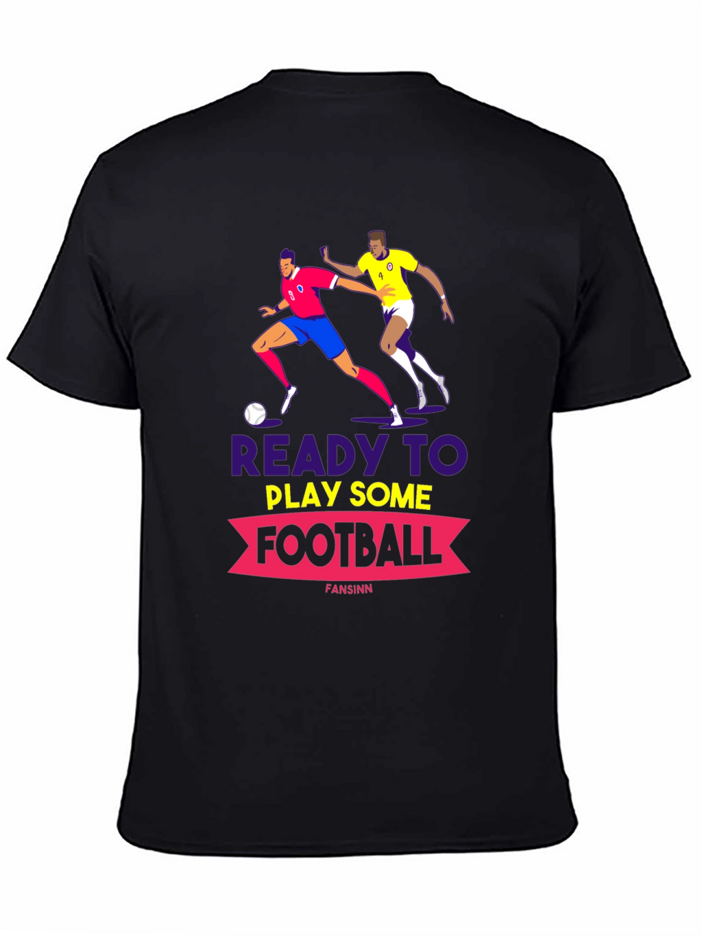 Ready to Play Football Graphic Tee