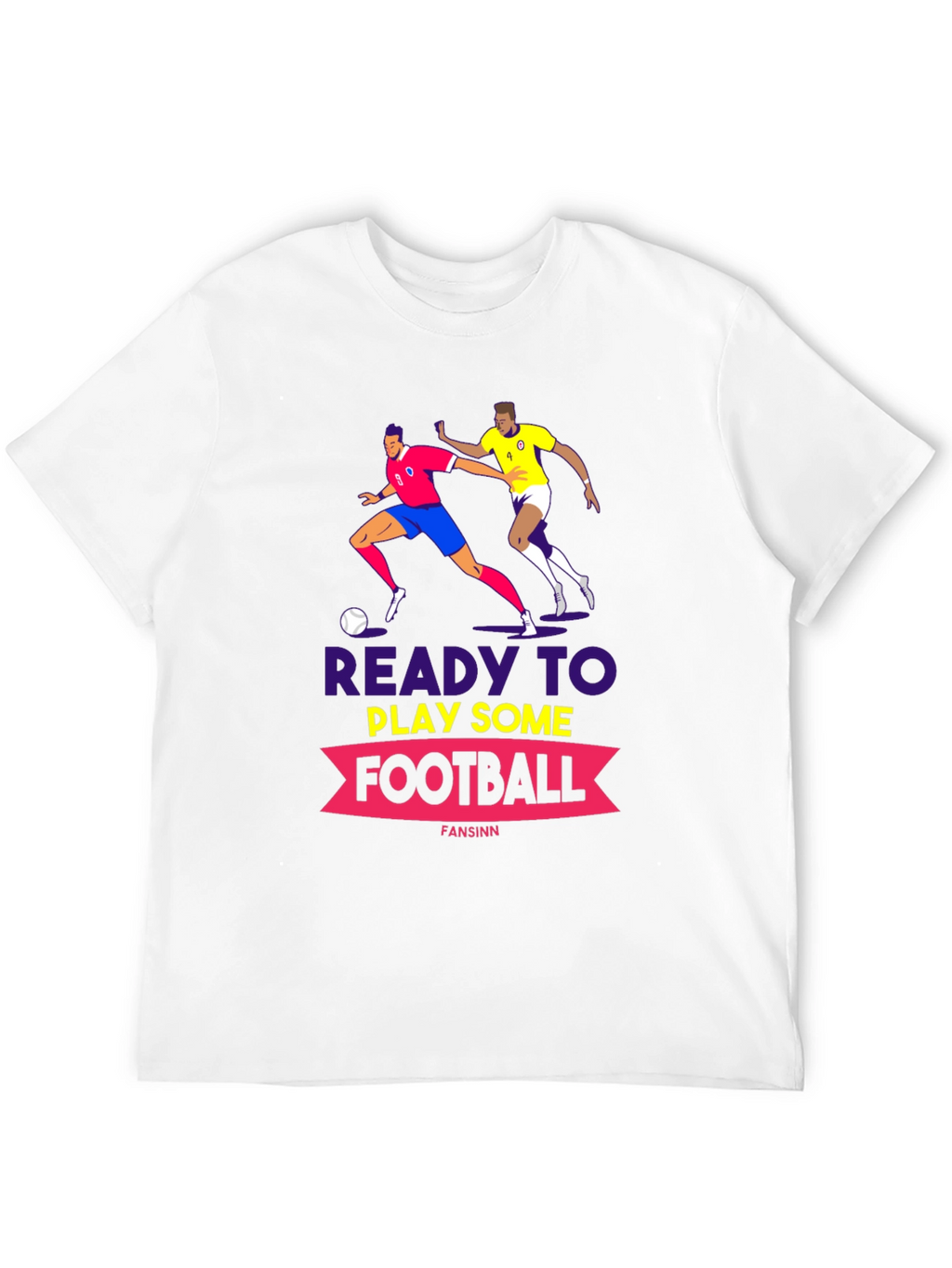 Ready to Play Football Graphic Tee
