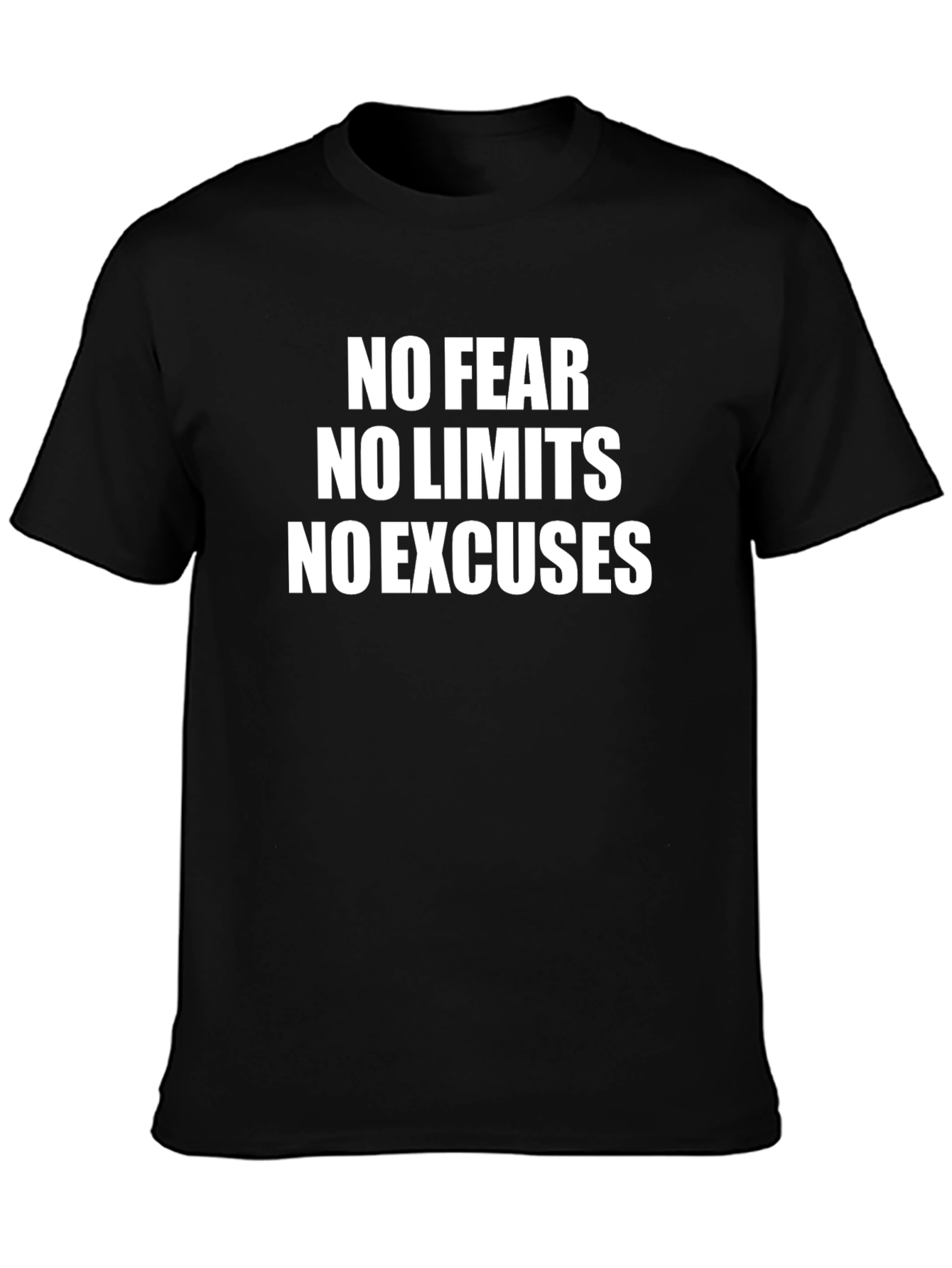 Motivational T-Shirt: No Fear No Limits