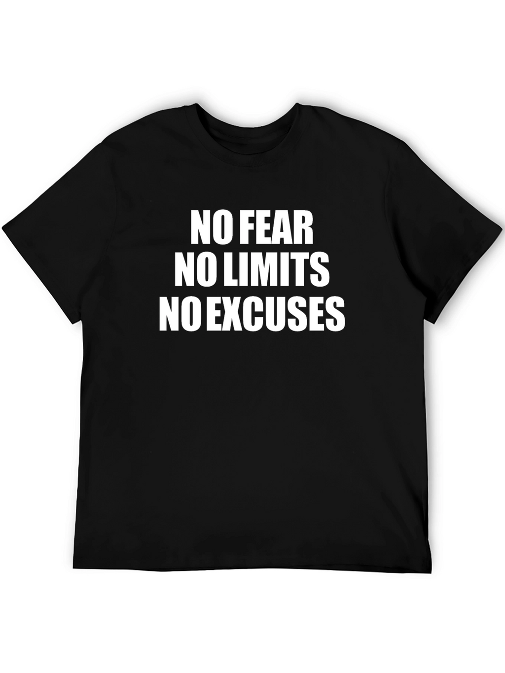 Motivational T-Shirt: No Fear No Limits