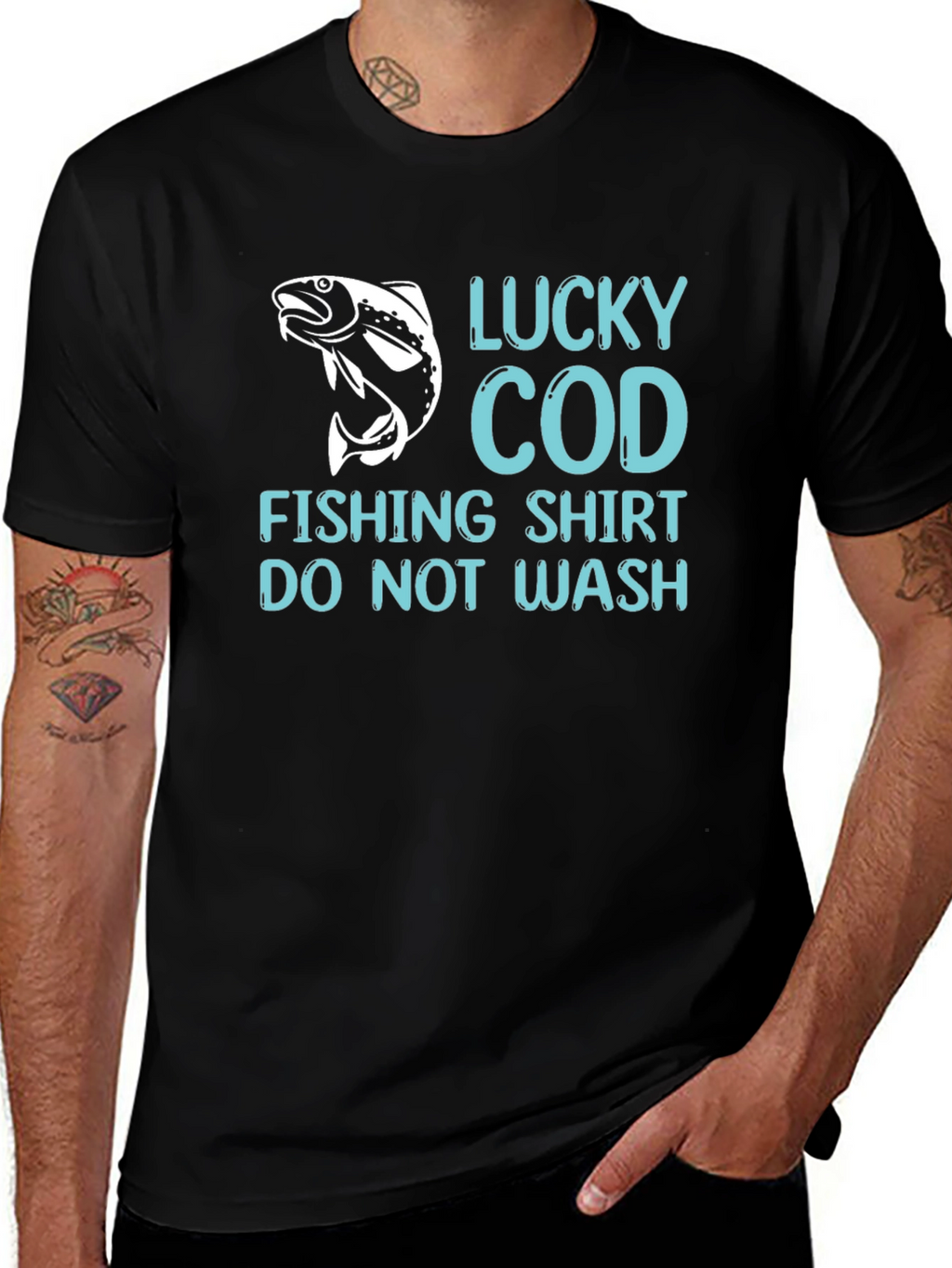 Lucky Cod Fishing Shirt - Do Not Wash