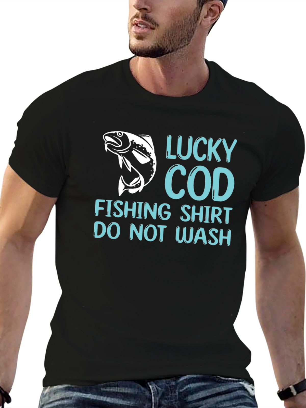 Lucky Cod Fishing Shirt - Do Not Wash