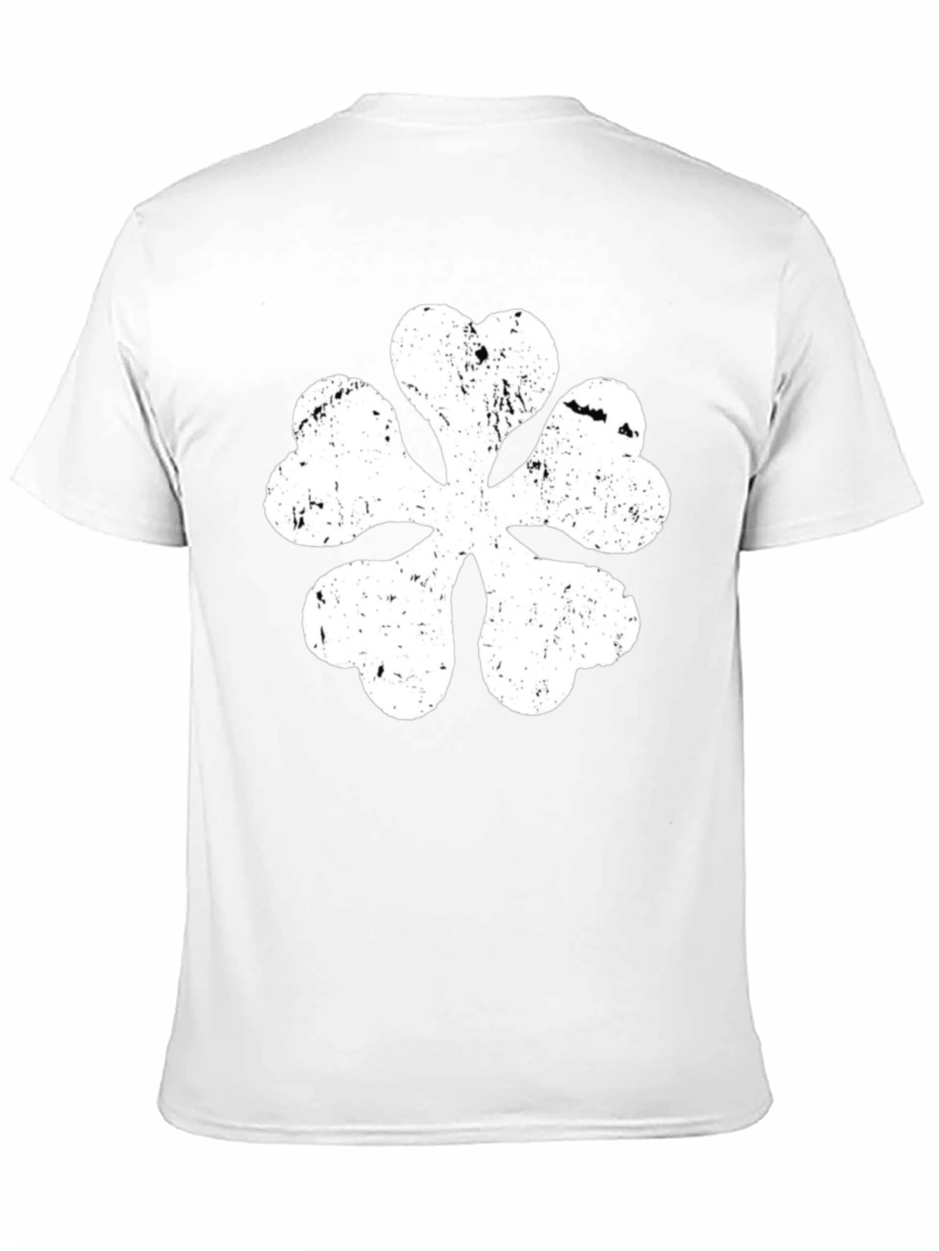 Black Clover Anime T-Shirt Distressed White Logo