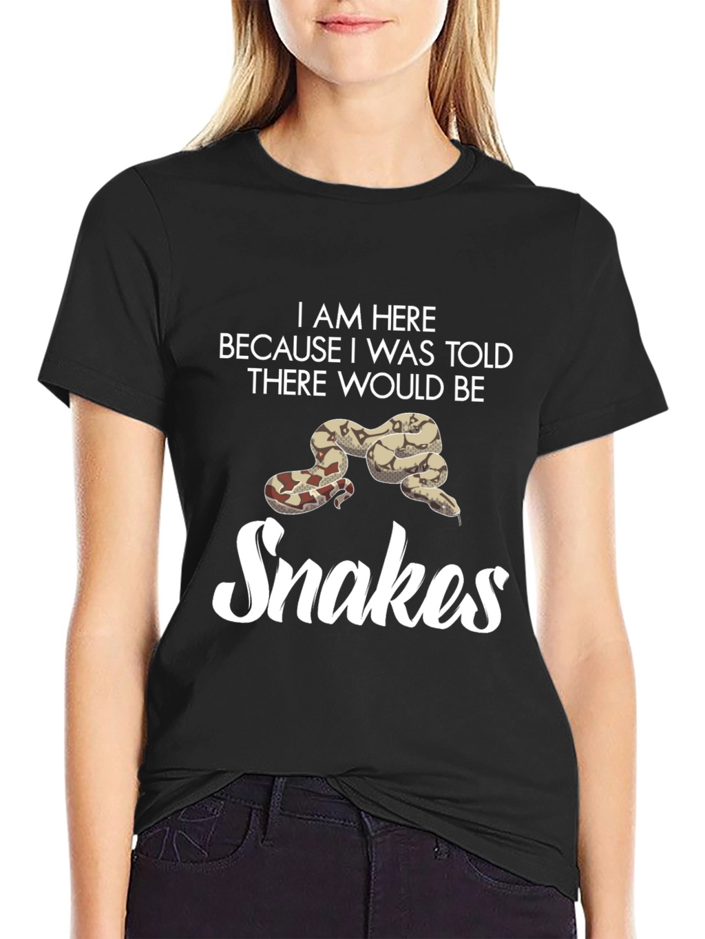 I Am Here for Snakes T-Shirt