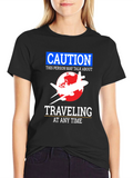 Caution Traveling T-Shirt