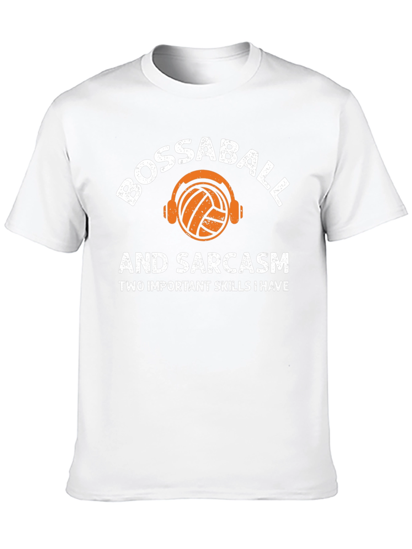 Bossa Ball & Sarcasm Black T-Shirt