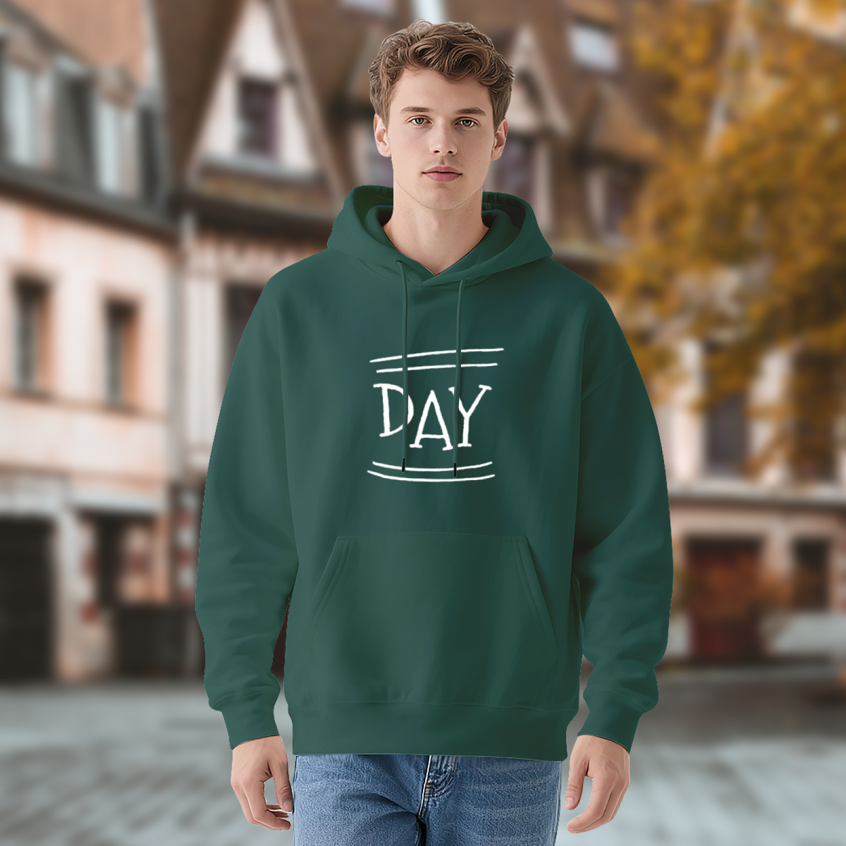 Retro Vintage Hoodie - Trendy Streetwear Graphic Sweatshirt #0559