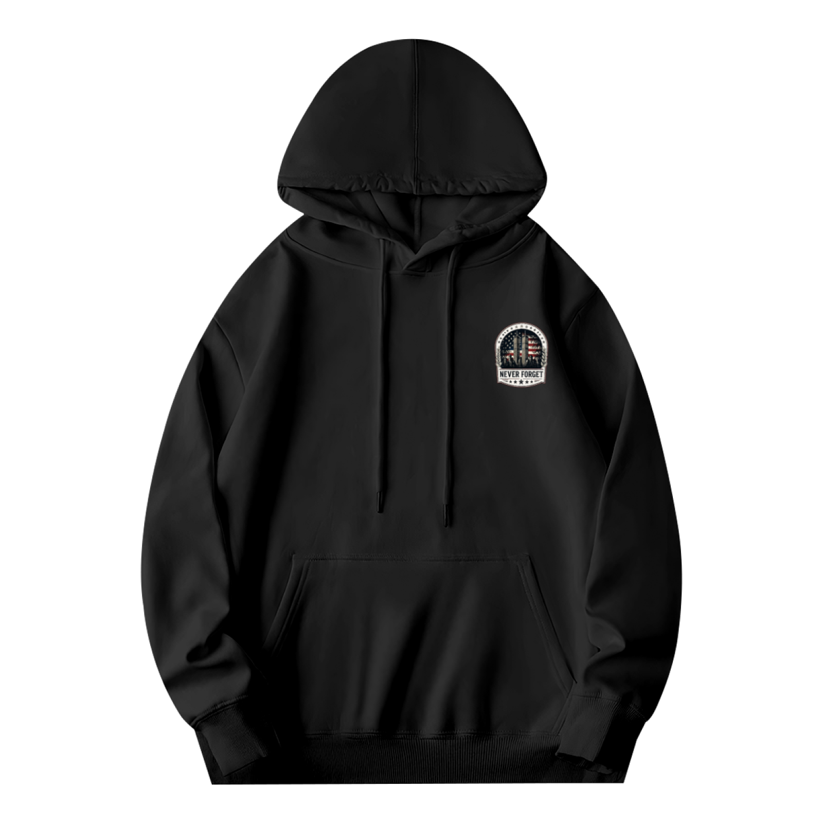 We Will Never Forget 9?11?01 Double?Sided Print Hoodie