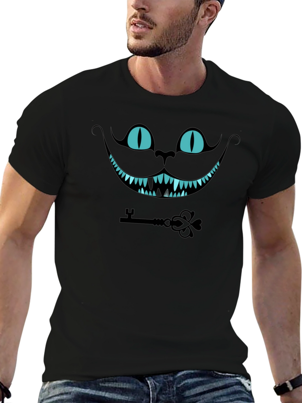 Cheshire Cat Graphic T-Shirt - Alice in Wonderland Tee
