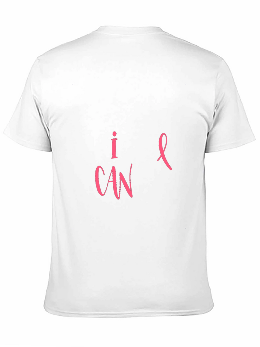 I CAN Cancer Awareness Black T-Shirt