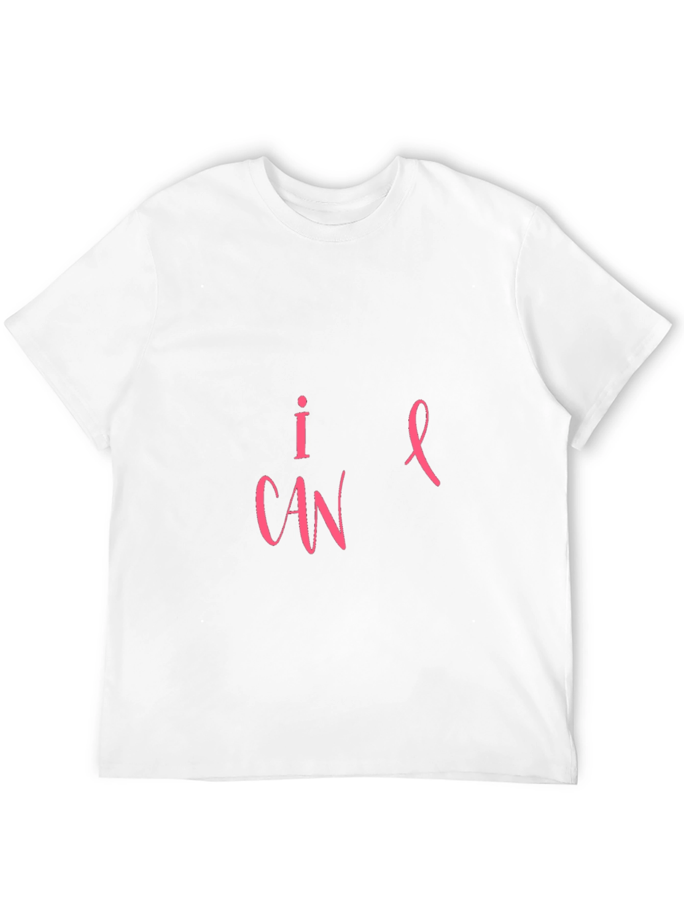 I CAN Cancer Awareness Black T-Shirt
