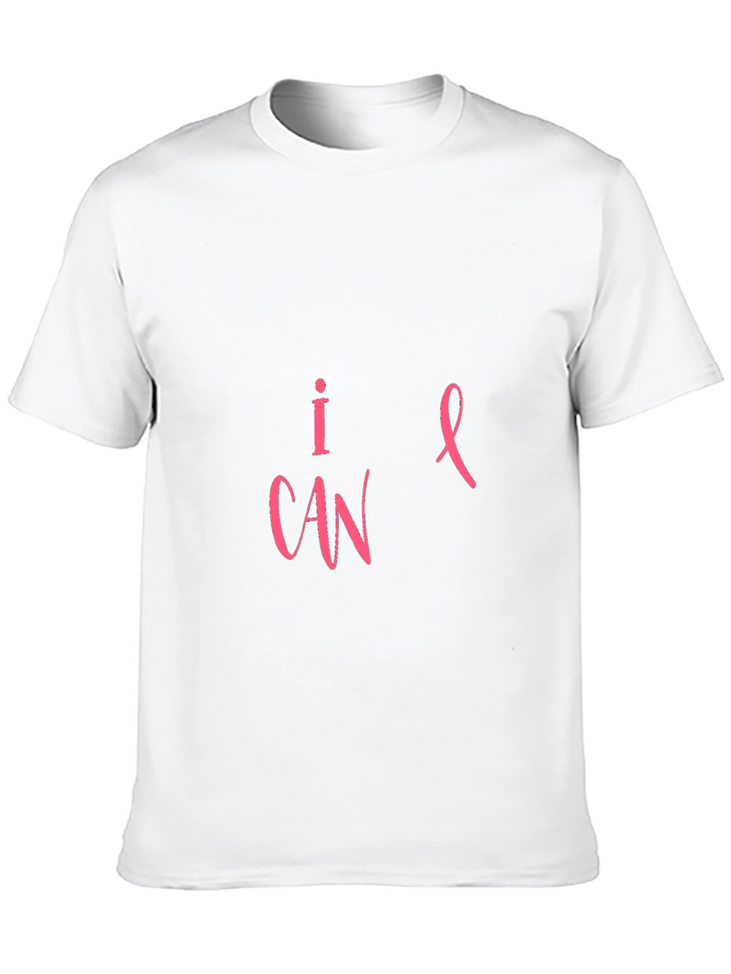 I CAN Cancer Awareness Black T-Shirt