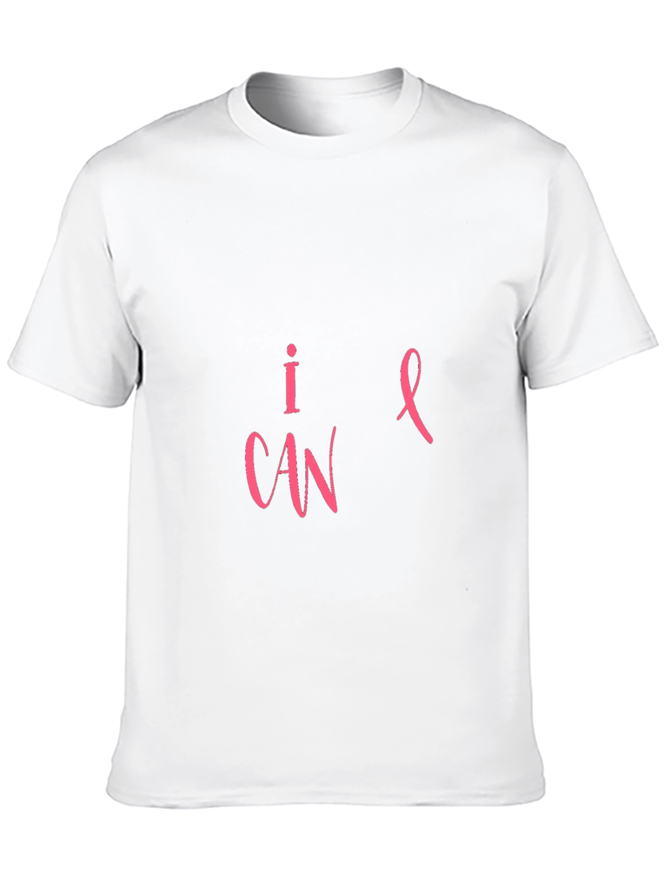 I CAN Cancer Awareness Black T-Shirt