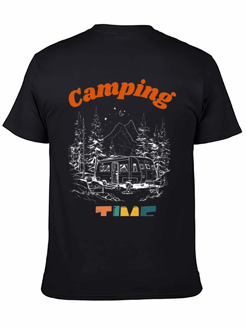Camping Time Graphic T-Shirt