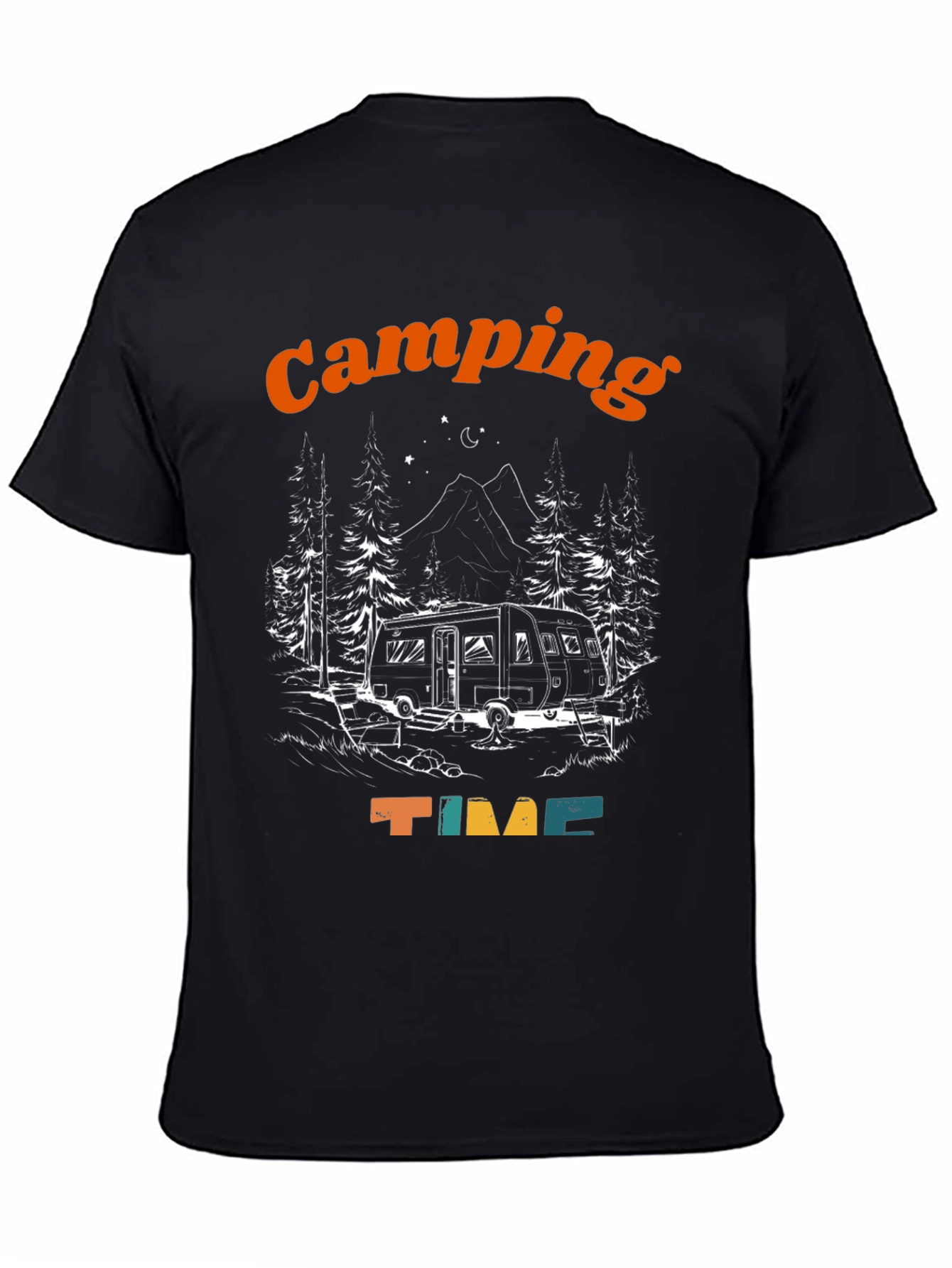 Camping Time Graphic T-Shirt