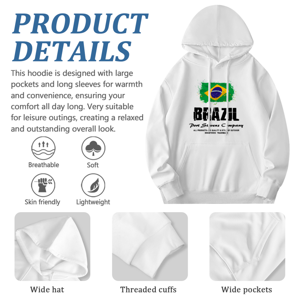 Premium Graphic Hoodie - Unique Artistic Design Pullover #0568