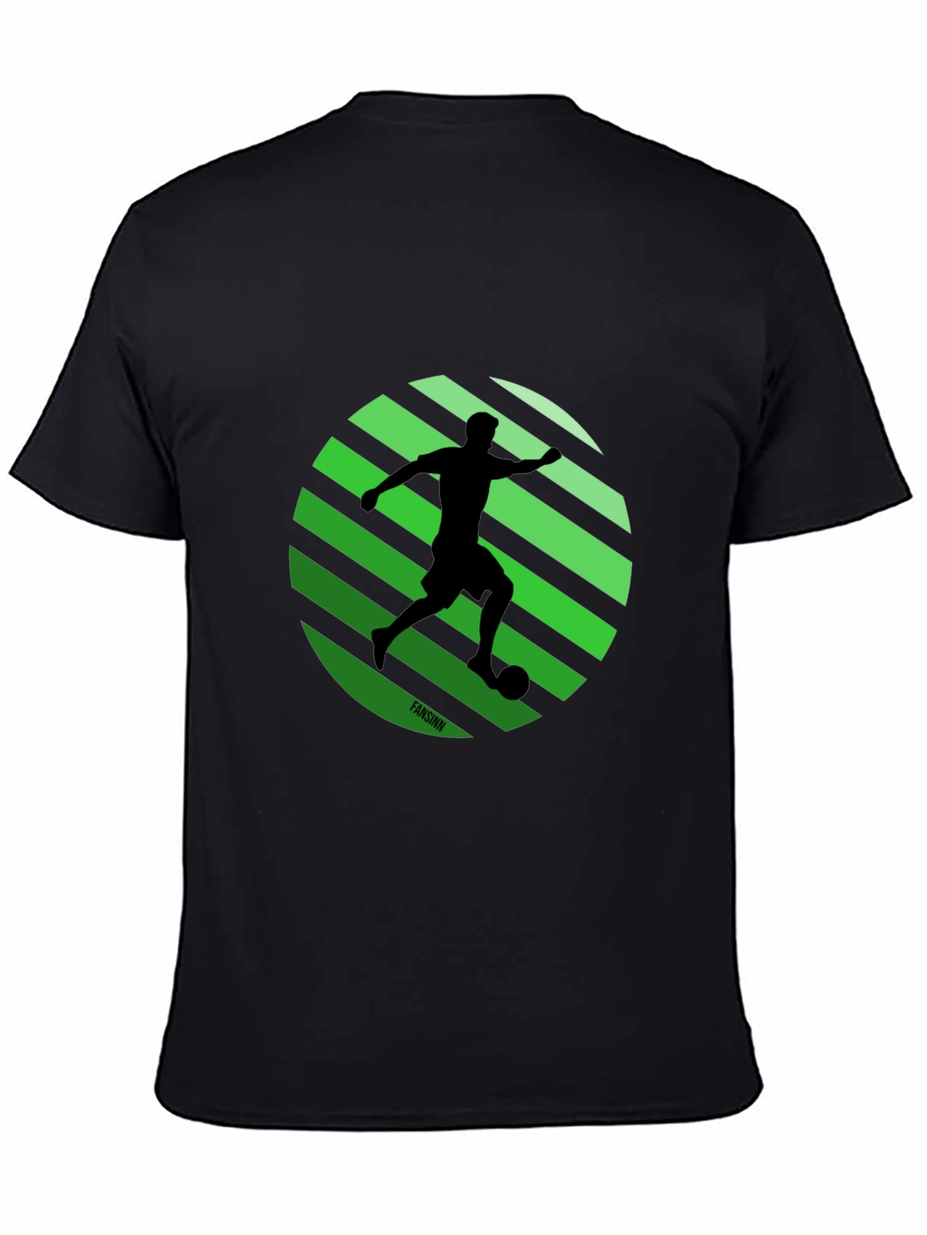 Soccer Silhouette Graphic Tee - Stylish Sportswear
