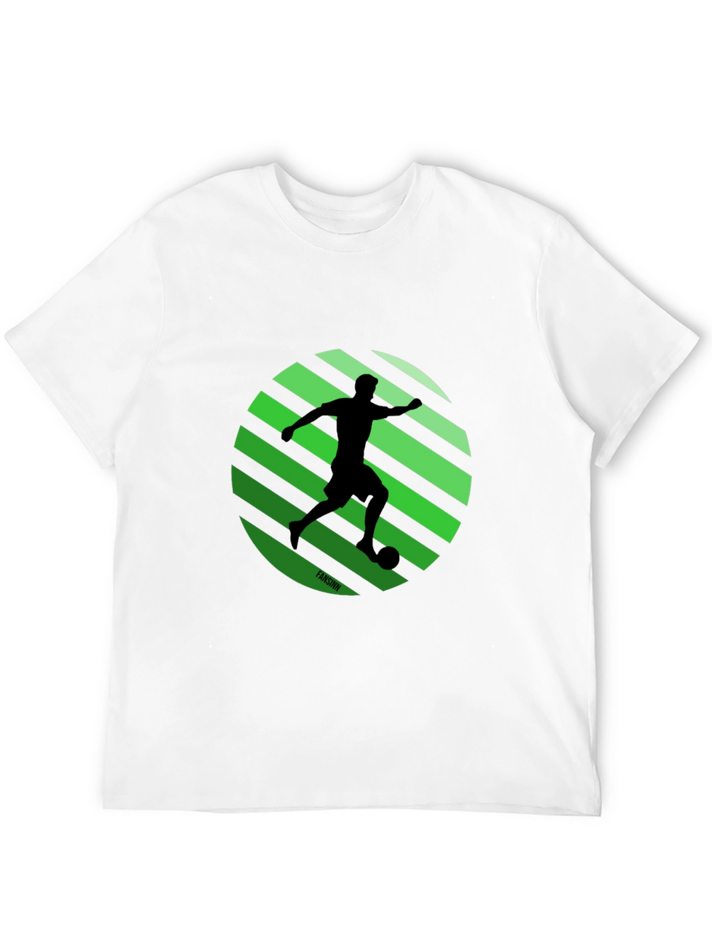 Soccer Silhouette Graphic Tee - Stylish Sportswear