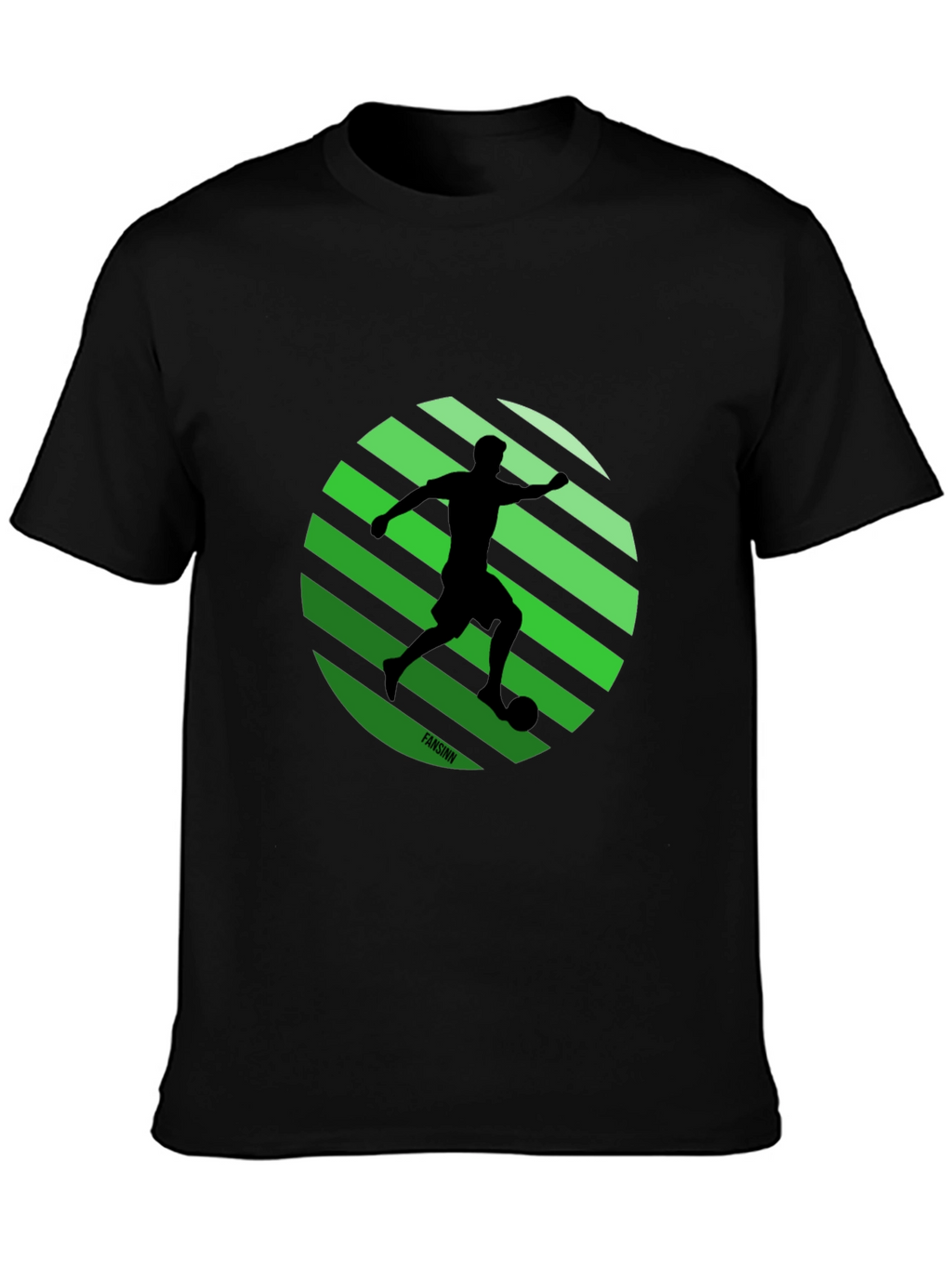 Soccer Silhouette Graphic Tee - Stylish Sportswear