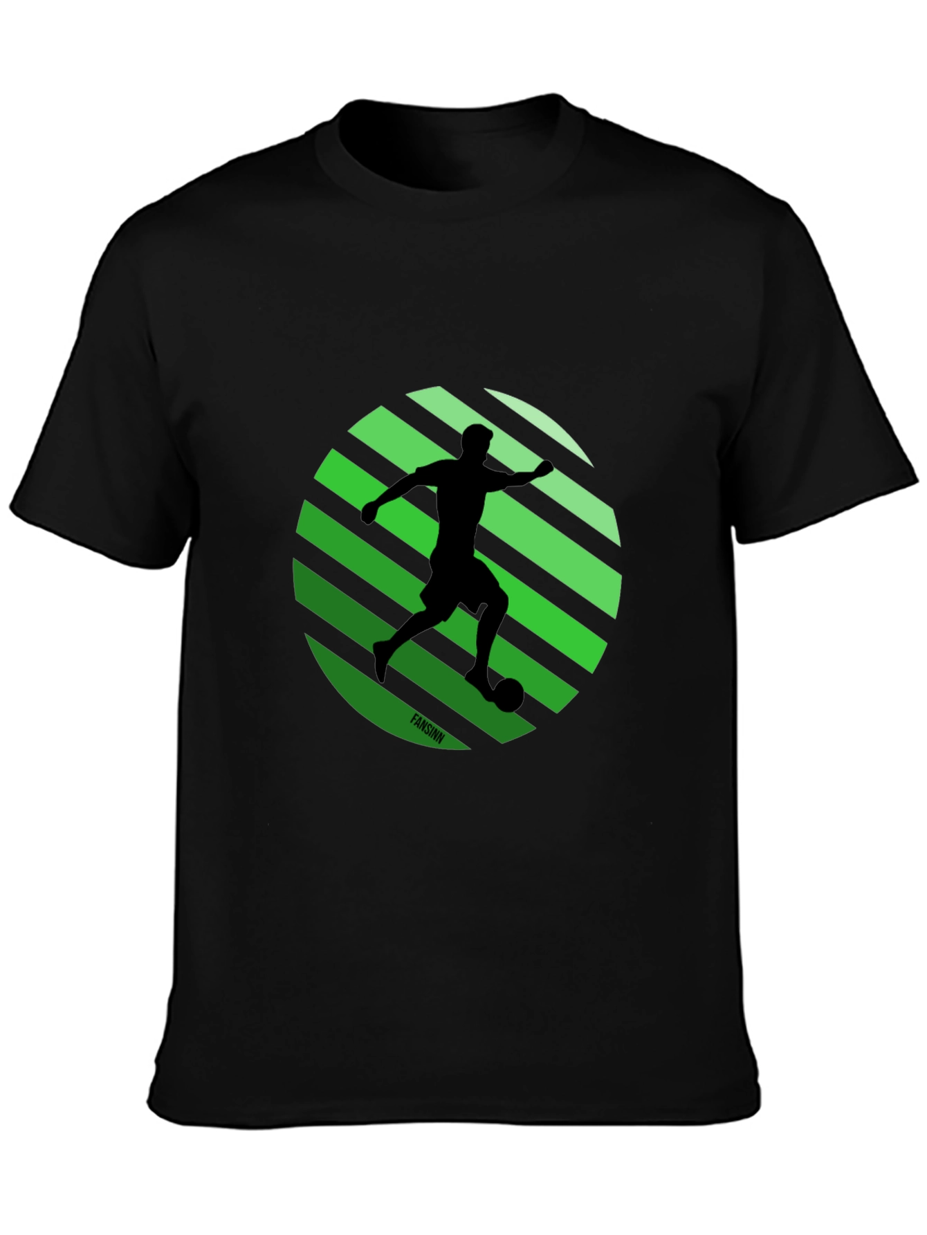 Soccer Silhouette Graphic Tee - Stylish Sportswear