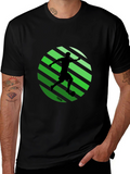 Soccer Silhouette Graphic Tee - Stylish Sportswear