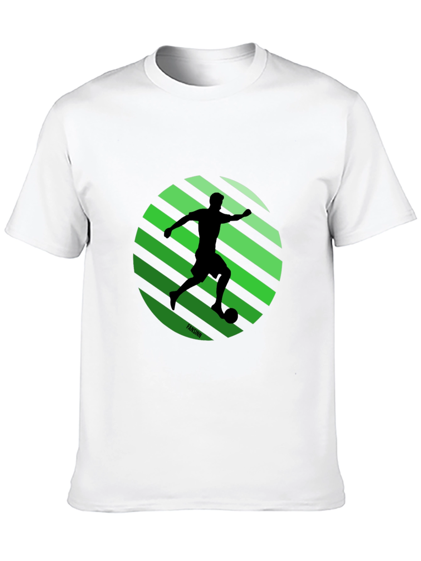 Soccer Silhouette Graphic Tee - Stylish Sportswear