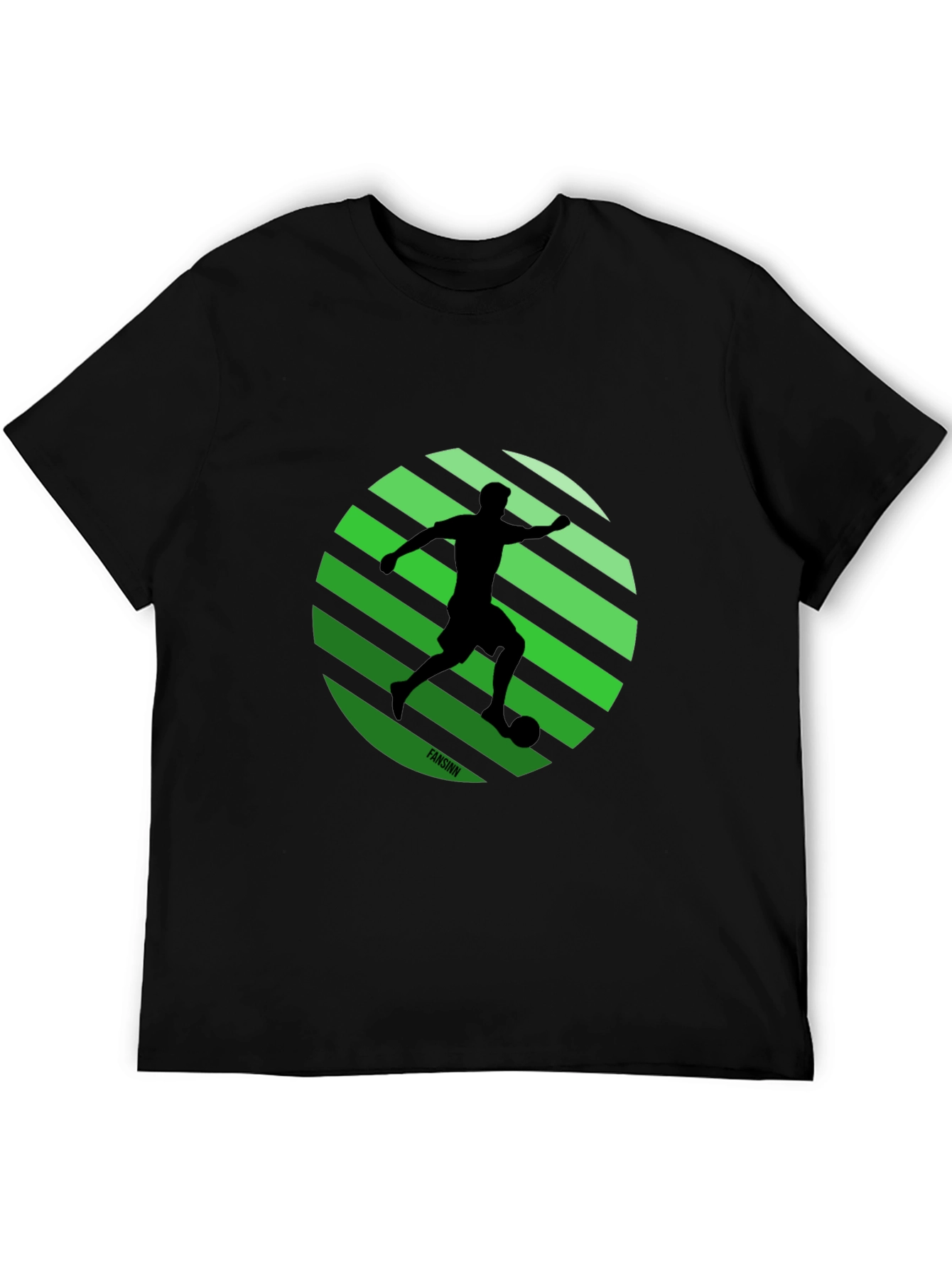 Soccer Silhouette Graphic Tee - Stylish Sportswear