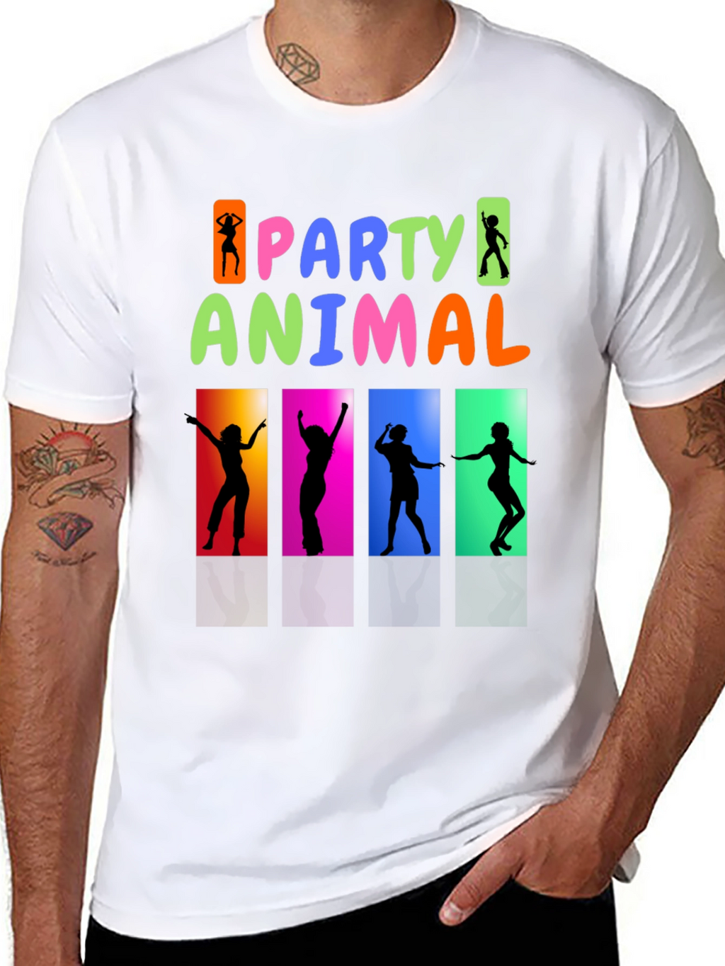 Party Animal Graphic T-Shirt