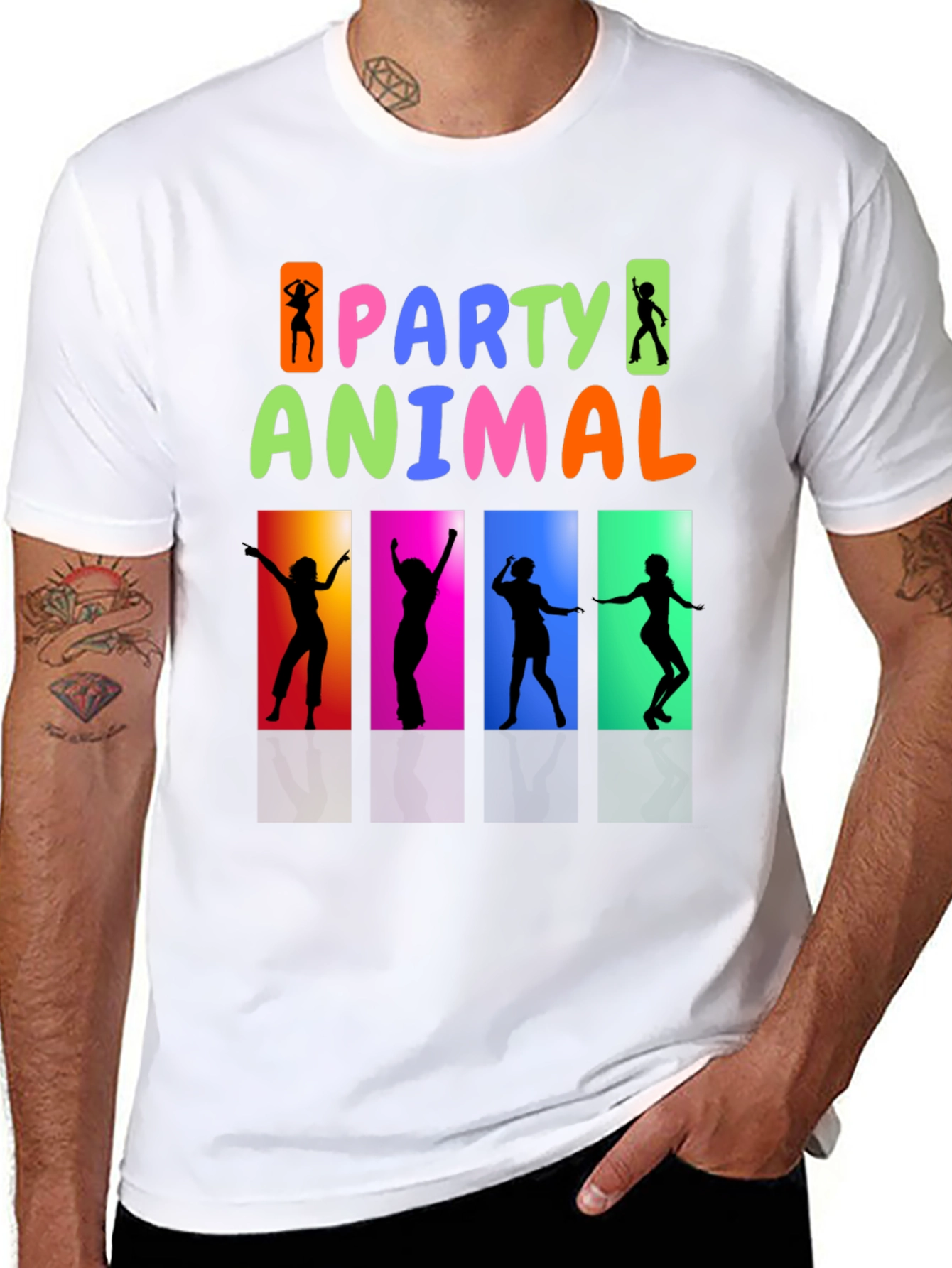 Party Animal Graphic T-Shirt