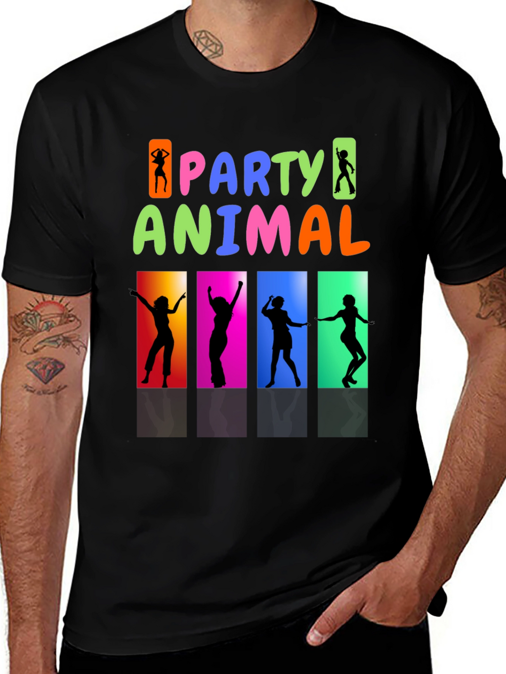 Party Animal Graphic T-Shirt