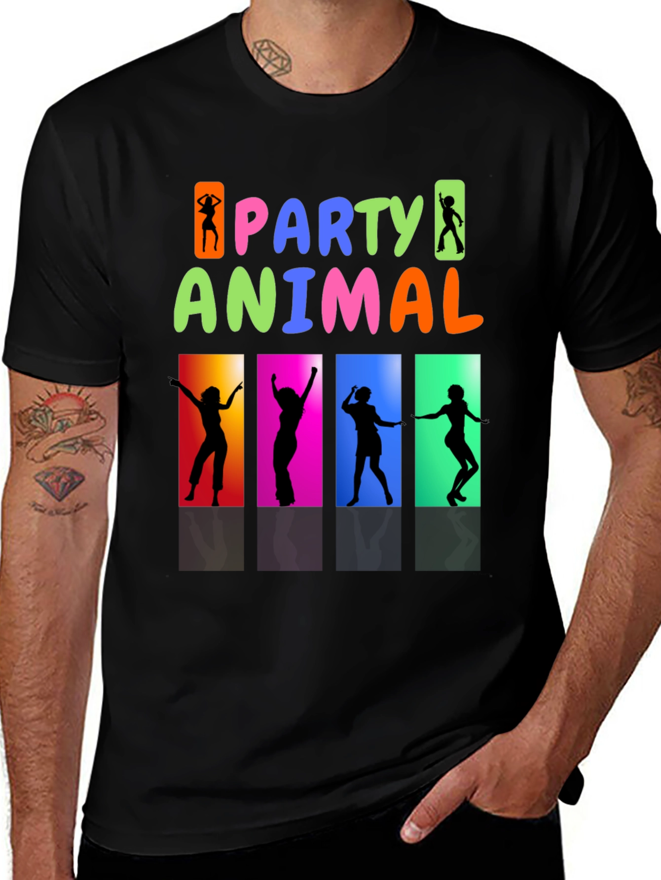 Party Animal Graphic T-Shirt