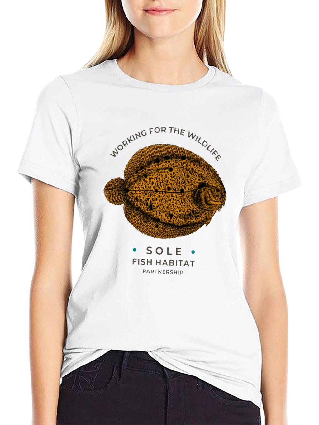Sole Fish Habitat T-Shirt - Wildlife Conservation Tee