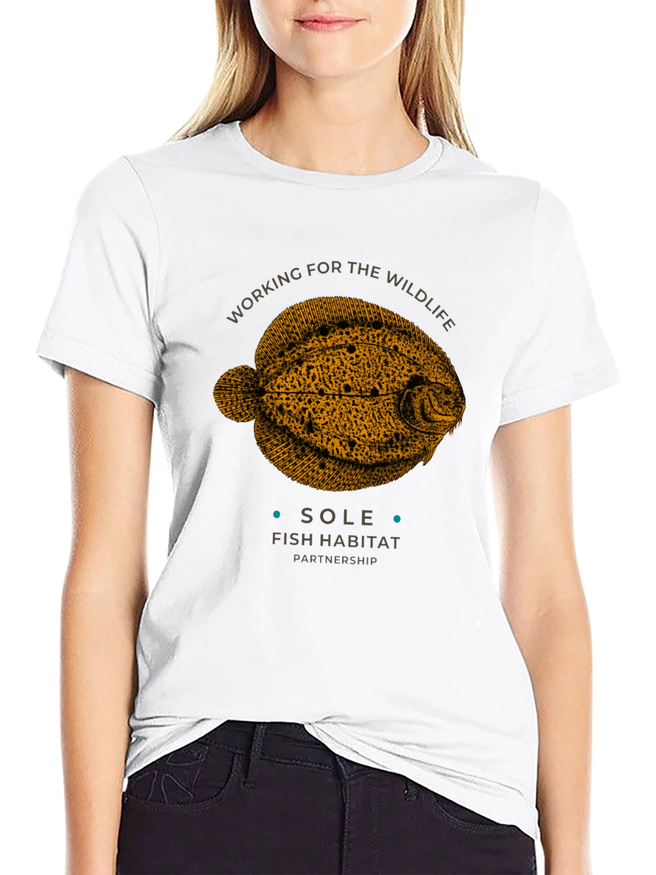 Sole Fish Habitat T-Shirt - Wildlife Conservation Tee