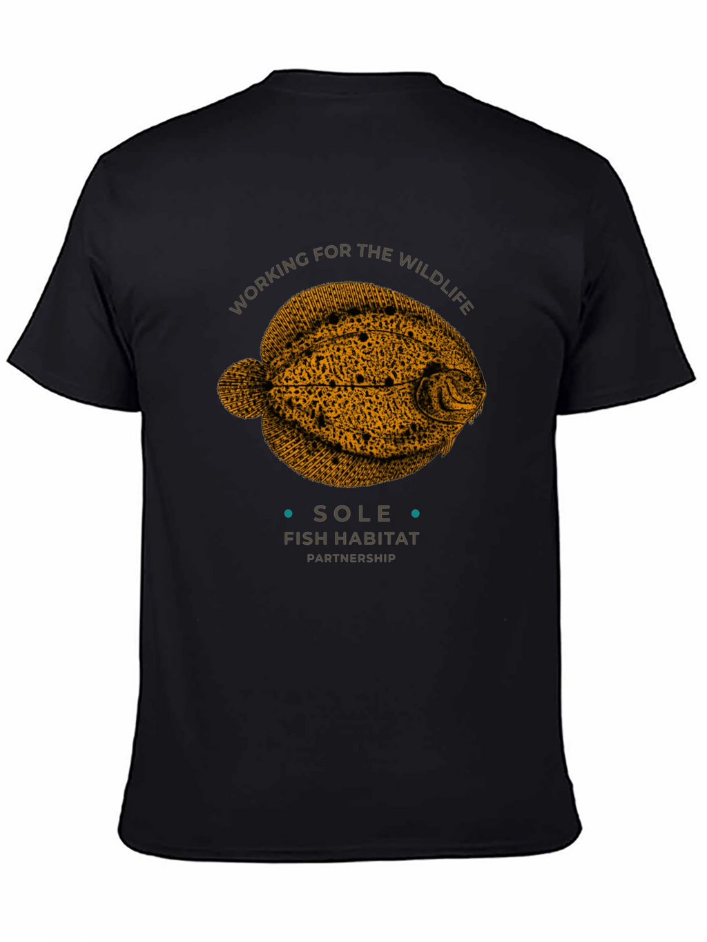 Sole Fish Habitat T-Shirt - Wildlife Conservation Tee
