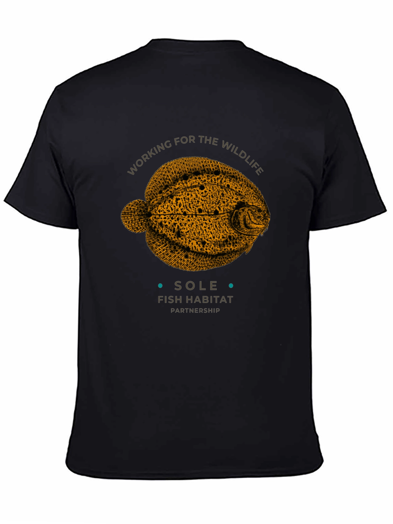 Sole Fish Habitat T-Shirt - Wildlife Conservation Tee