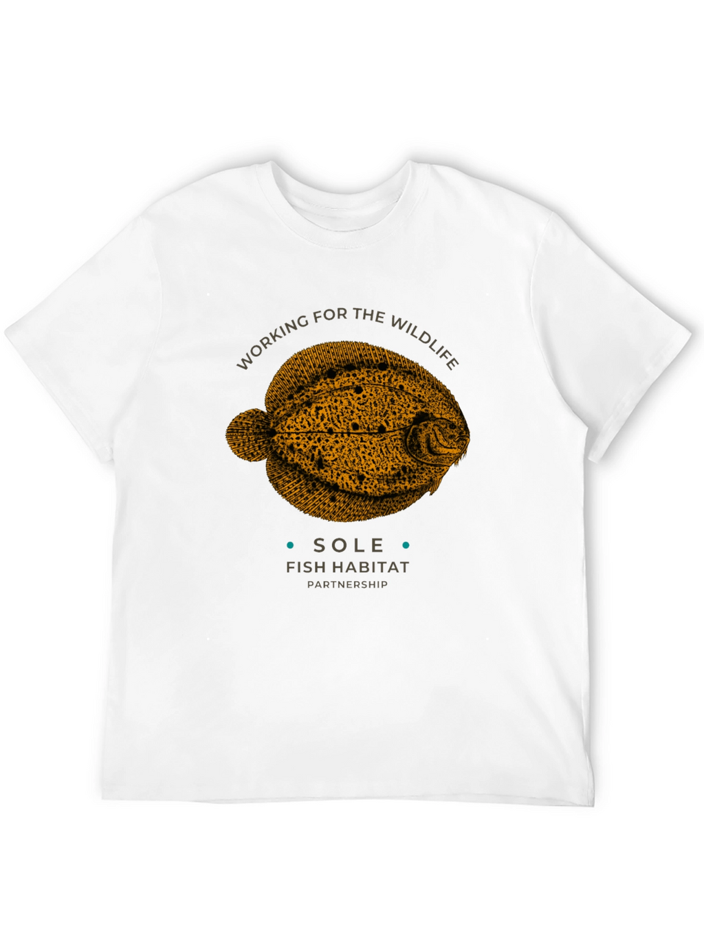 Sole Fish Habitat T-Shirt - Wildlife Conservation Tee