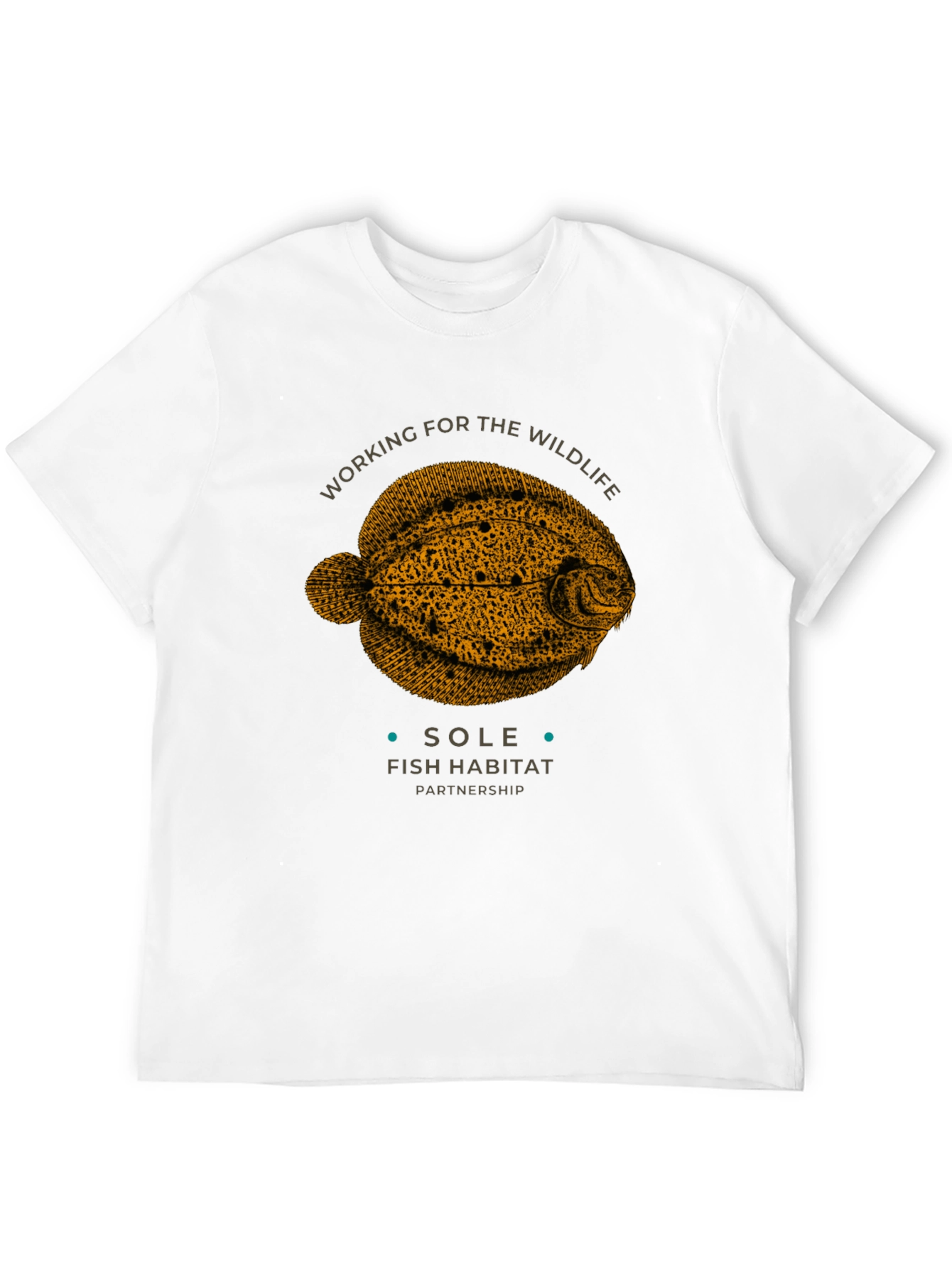 Sole Fish Habitat T-Shirt - Wildlife Conservation Tee