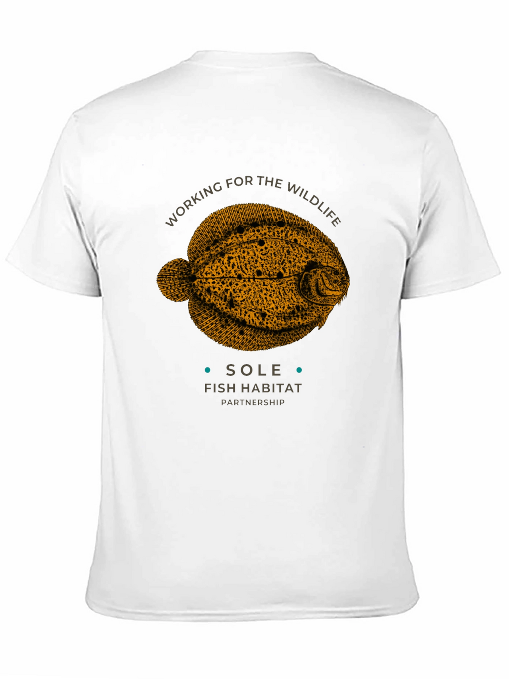 Sole Fish Habitat T-Shirt - Wildlife Conservation Tee