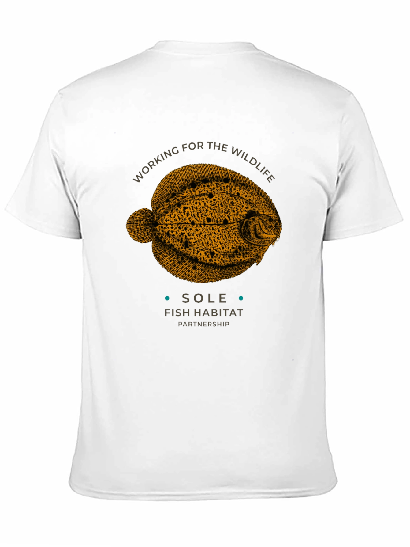 Sole Fish Habitat T-Shirt - Wildlife Conservation Tee
