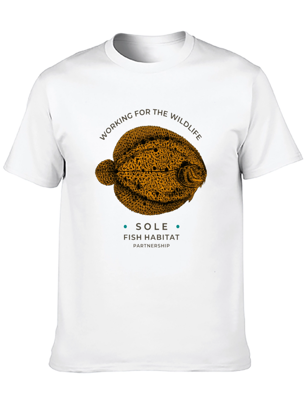 Sole Fish Habitat T-Shirt - Wildlife Conservation Tee