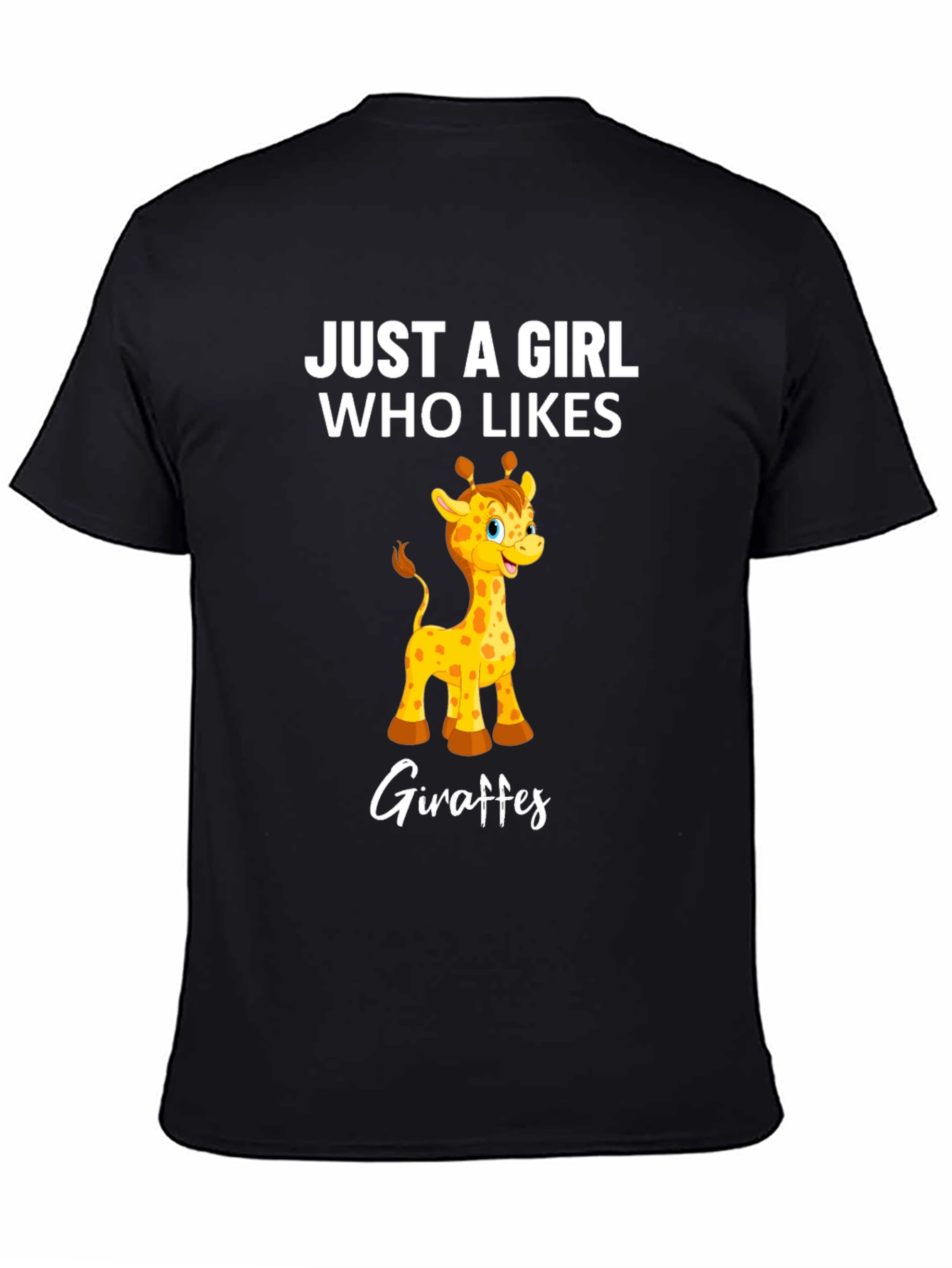 Giraffe Lover T-Shirt - Just a Girl Who Likes Giraffes