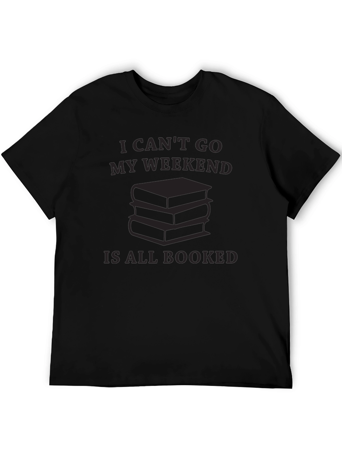 Booked Weekend Graphic T-Shirt