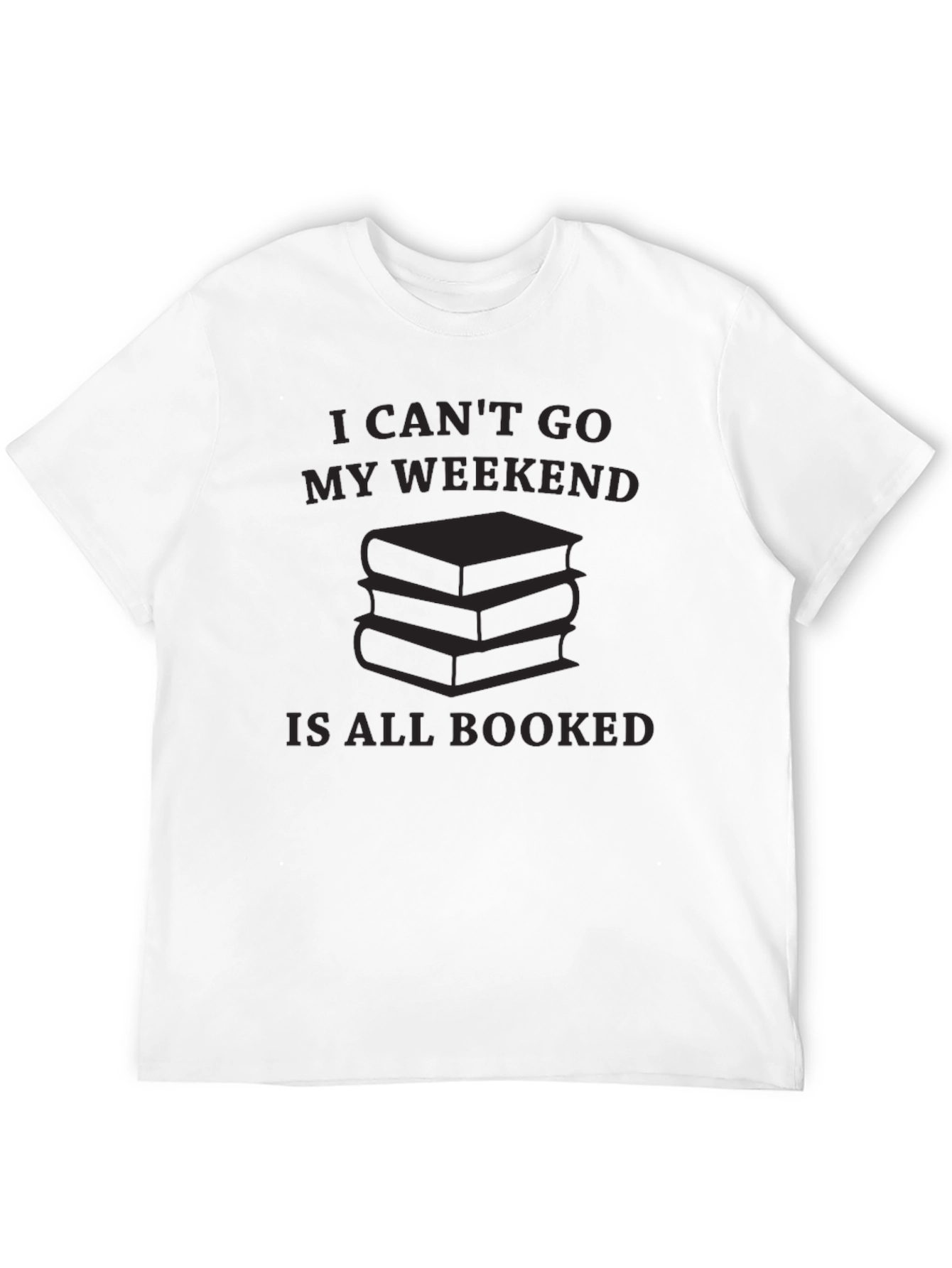 Booked Weekend Graphic T-Shirt
